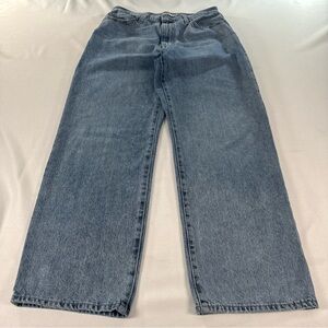Levi’s ‘94 Baggy Jeans Womens 28 Blue Faded Wash Baggy Straight Leg 100% Cotton